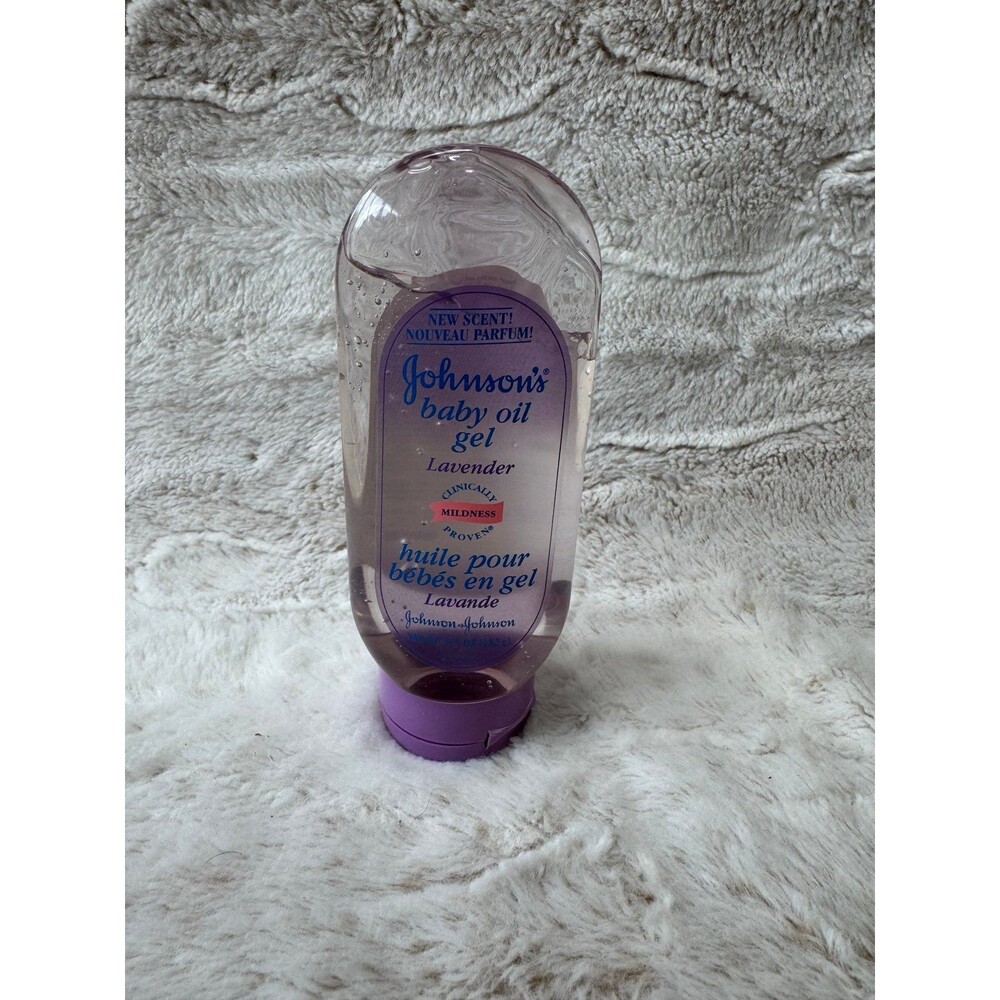Johnson & Johnson Baby Oil GEL Lavender 6.5 FL Oz 182 g NEW